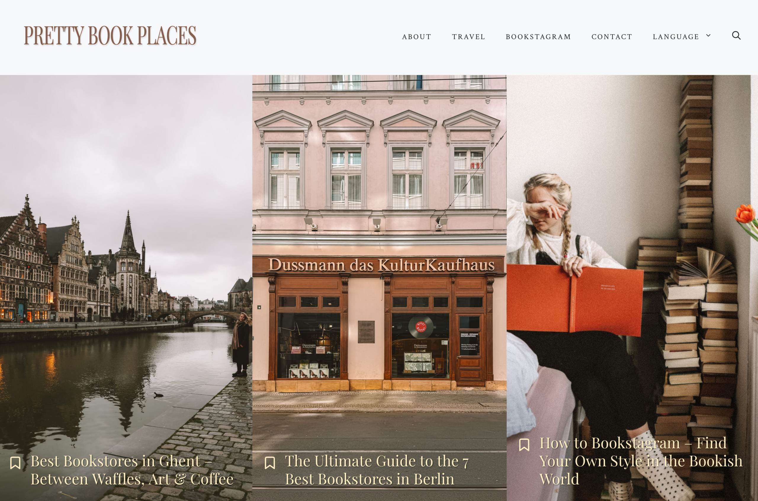 Prettybookplaces in neuem Gewand – Wenn Instagram-Erfolg nach einer Website ruft